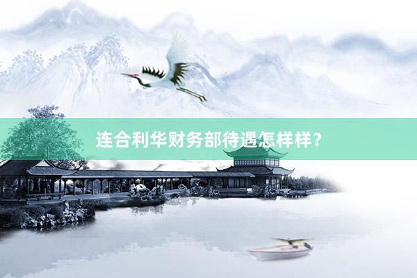 连合利华财务部待遇怎样样？